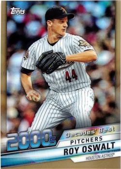 2020 Topps - Decades' Best Chrome Gold (Series One) #DBC-80 Roy Oswalt Front