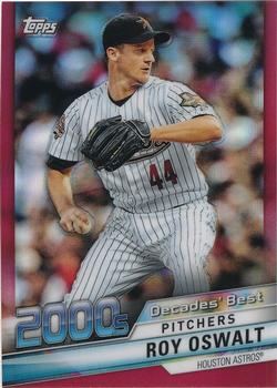 2020 Topps - Decades' Best Chrome Red (Series One) #DBC-80 Roy Oswalt Front