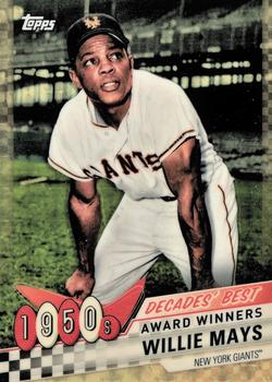 2020 Topps - Decades' Best Chrome Superfractor (Series One) #DBC-6 Willie Mays Front