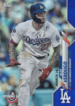 2020 Topps Opening Day - Opening Day Edition Blue Foil #14 Alex Verdugo Front