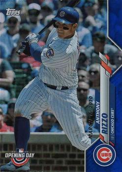 2020 Topps Opening Day - Opening Day Edition Blue Foil #22 Anthony Rizzo Front