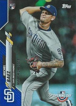 2020 Topps Opening Day - Opening Day Edition Blue Foil #62 Michel Baez Front