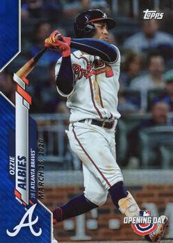 2020 Topps Opening Day - Opening Day Edition Blue Foil #71 Ozzie Albies Front