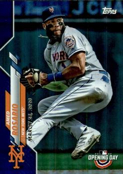 2020 Topps Opening Day - Opening Day Edition Blue Foil #73 Amed Rosario Front