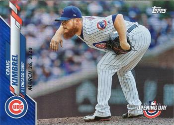 2020 Topps Opening Day - Opening Day Edition Blue Foil #75 Craig Kimbrel Front