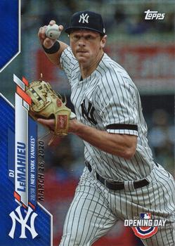 2020 Topps Opening Day - Opening Day Edition Blue Foil #79 DJ LeMahieu Front