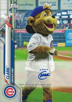 2020 Topps Opening Day - Mascot Autographs #MA-CC Clark Front