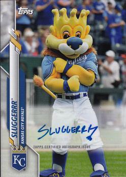 2020 Topps Opening Day - Mascot Autographs #MA-S Sluggerrr Front