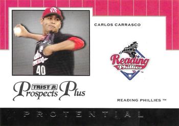 2007 TriStar Prospects Plus - Protential #PT-CC Carlos Carrasco Front