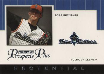 2007 TriStar Prospects Plus - Protential #PT-GR Greg Reynolds Front