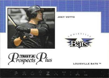 2007 TriStar Prospects Plus - Protential #PT-JV Joey Votto Front