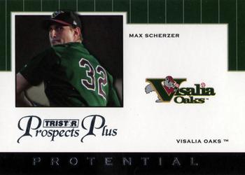 2007 TriStar Prospects Plus - Protential #PT-MS Max Scherzer Front