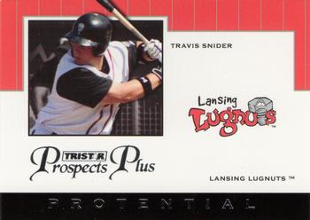 2007 TriStar Prospects Plus - Protential #PT-TS Travis Snider Front