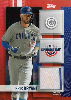 2020 Topps Opening Day - Opening Day Relics #ODR-KB Kris Bryant Front