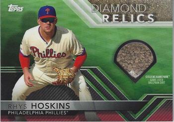 2020 Topps Opening Day - Diamond Relics #DR-RH Rhys Hoskins Front