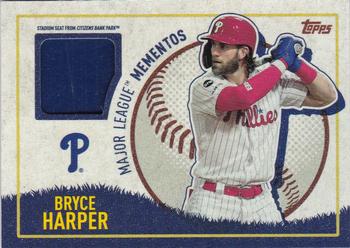 2020 Topps Opening Day - Major League Mementos #MLM-BH Bryce Harper Front