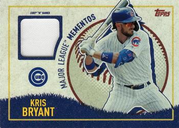 2020 Topps Opening Day - Major League Mementos #MLM-KB Kris Bryant Front