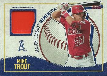 2020 Topps Opening Day - Major League Mementos #MLM-MT Mike Trout Front