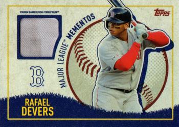 2020 Topps Opening Day - Major League Mementos #MLM-RD Rafael Devers Front