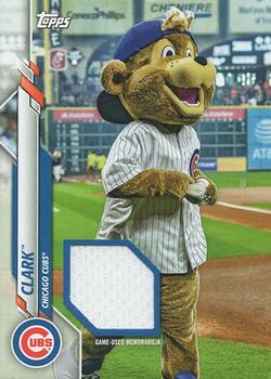 2020 Topps Opening Day - Mascot Relics #MR-CC Clark Front