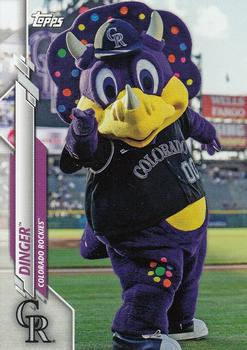 2020 Topps Opening Day - Mascots #M-4 Dinger Front