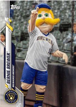 2020 Topps Opening Day - Mascots #M-8 Bernie Brewer Front