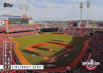 2020 Topps Opening Day - Opening Day #OD-1 Cincinnati Reds Front