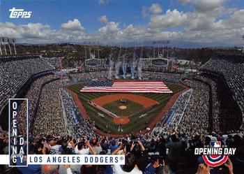 2020 Topps Opening Day - Opening Day #OD-3 Los Angeles Dodgers Front
