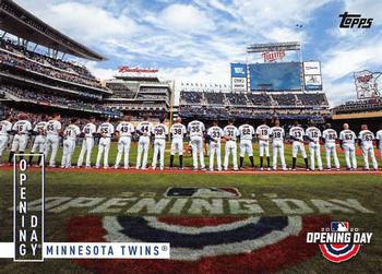 2020 Topps Opening Day - Opening Day #OD-6 Minnesota Twins Front