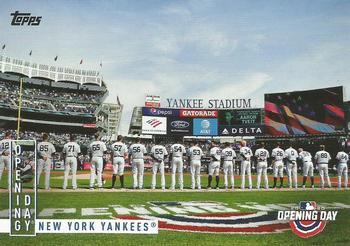 2020 Topps Opening Day - Opening Day #OD-7 New York Yankees Front