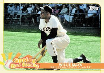 2020 Topps Opening Day - Spring Has Sprung #SHS-5 Willie Mays Front