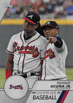 2020 Topps Opening Day - The Lighter Side of Baseball #LSB-1 Ronald Acuña Jr. Front