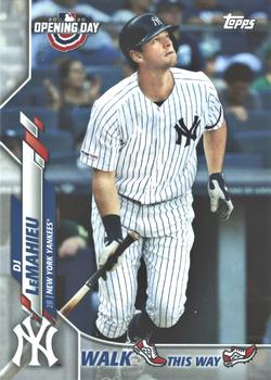 2020 Topps Opening Day - Walk this Way #WW-8 DJ LeMahieu Front