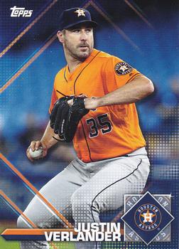 2020 Topps Opening Day - 2020 Topps Sticker Collection Preview #SP-1 Justin Verlander Front