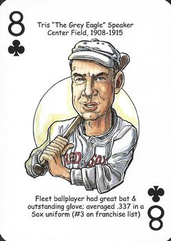 2019 Hero Decks Boston Red Sox Baseball Heroes Playing Cards (15th Edition) #8♣ Tris Speaker Front