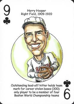 2019 Hero Decks Boston Red Sox Baseball Heroes Playing Cards (15th Edition) #9♣ Harry Hooper Front