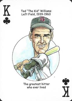 2019 Hero Decks Boston Red Sox Baseball Heroes Playing Cards (15th Edition) #K♣ Ted Williams Front