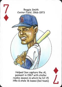 2019 Hero Decks Boston Red Sox Baseball Heroes Playing Cards (15th Edition) #7♦ Reggie Smith Front