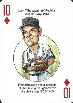2019 Hero Decks Boston Red Sox Baseball Heroes Playing Cards (15th Edition) #10♦ Dick Radatz Front