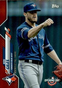 2020 Topps Opening Day - Red Foil #36 Ken Giles Front