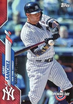 2020 Topps Opening Day - Red Foil #59 Gary Sanchez Front