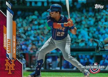 2020 Topps Opening Day - Red Foil #68 Dominic Smith Front