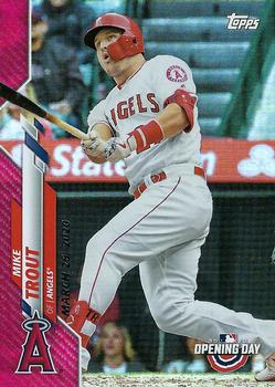 2020 Topps Opening Day - Red Foil #90 Mike Trout Front