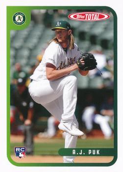 2020 Topps Total #305 A.J. Puk Front