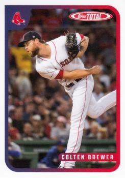 2020 Topps Total #501 Colten Brewer Front