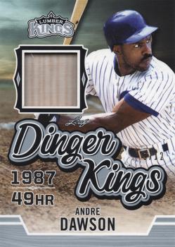 2020 Leaf Lumber Kings - Dinger Kings Relics Silver #DK-02 Andre Dawson Front