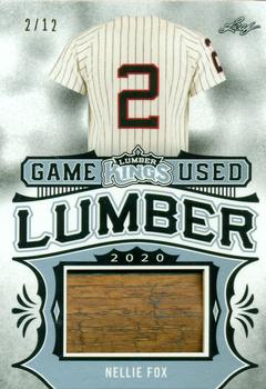 2020 Leaf Lumber Kings - Game Used Lumber Relics Silver #GUL-46 Nellie Fox Front