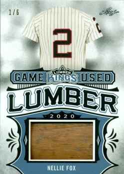 2020 Leaf Lumber Kings - Game Used Lumber Relics Platinum #GUL-46 Nellie Fox Front