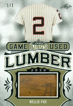 2020 Leaf Lumber Kings - Game Used Lumber Relics Gold #GUL-46 Nellie Fox Front