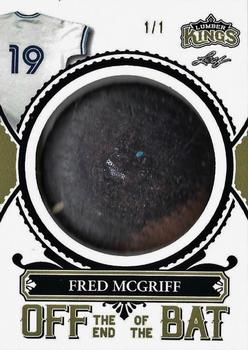 2020 Leaf Lumber Kings - Off the End of the Bat Relics #OB-17 Fred McGriff Front